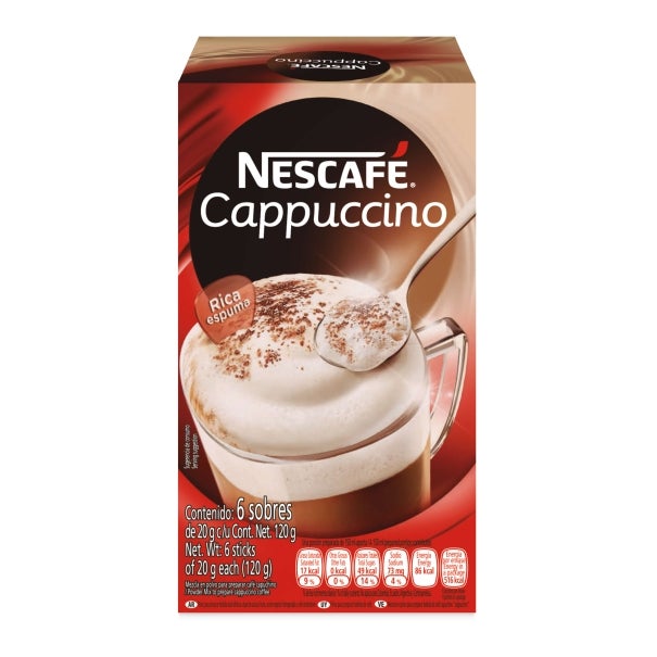 Nescafé® Cappuccino Original 6x20g Nestlé Professional 3727